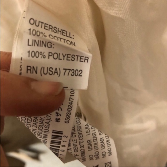 Zara Double Breasted Belted Trench Coat - Picture 9 of 9